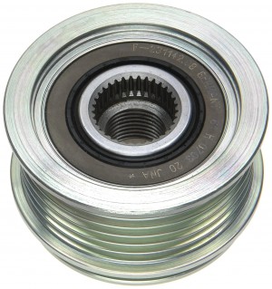 шкив генератора!\ Audi A4 1.6/1.8T/2.0/A6 2.0, VW Passat 1.6 00> OAP7044 GATES