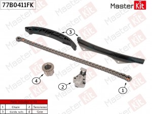 Комплект цепи ГРМ FORD EXPLORER (TWJ) 2013 - 2017 T35PDED 77B0411FK 77B0411FK MASTER KIT