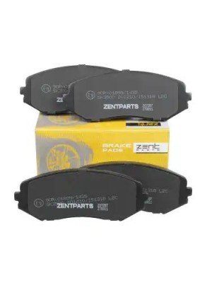 колодки дисковые передние!\ Suzuki Grand Vitara 1.6VVT/2.0i JLX/1.9DDiS/2.0DLXi  Z07287 ZENTPARTS