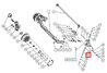 Шкворень DONGFENG GX кулака поворотного OE 3001021Z0100 DONGFENG