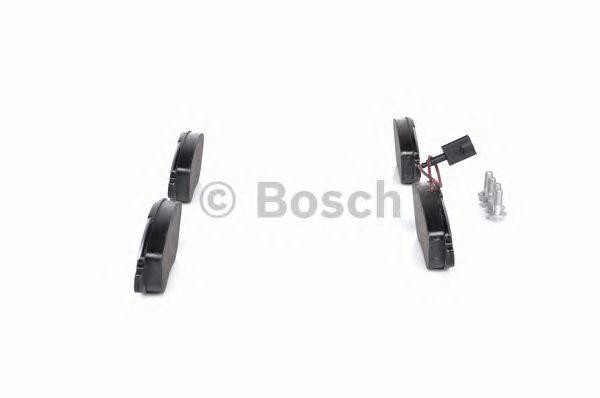 Колодки тормозные FIAT Bravo (07-) передние (4шт.) (с датчиком) BOSCH 0 986 424 595 BOSCH