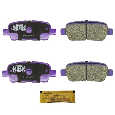 Колодки задние INFINITI FX, NISSAN QASHQAI, MURANO Z50, Z51 PN2466 PN2466 NIBK