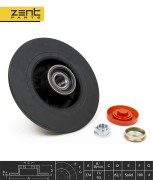 диск тормозной задний!\ Renault Scenic II 1.6-2.0i/1.5-2.0DCi 03> Z06300 ZENTPARTS