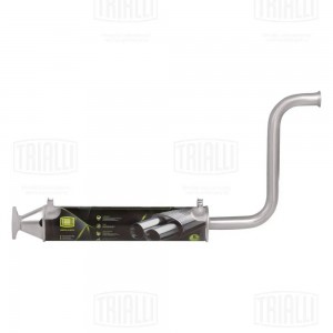 Резонатор ВАЗ 2110, 2111, 2112 (дв=1.5L 16 кл) усил. фланец (алюминиз. сталь) EAM 0126S TRIALLI