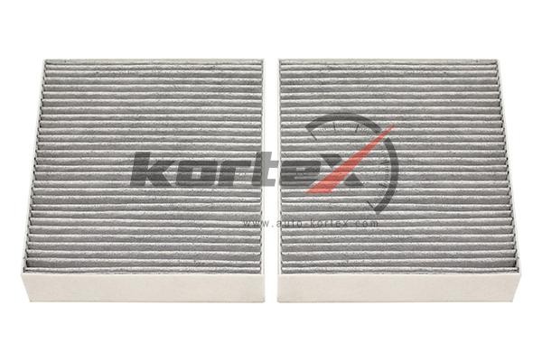 Фильтр воздушный салона BMW 5 (G30,F90),7 (G11) угольный комплект KORTEX KC0150S KORTEX