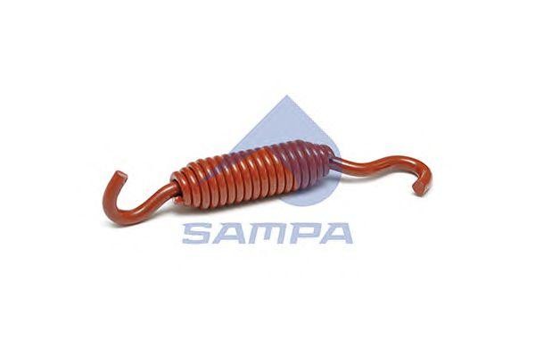 Пружина ROR полуприцепа колодок стяжная (142х19х5.0) SAMPA 085030 SAMPA