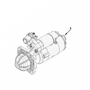 Стартер 33106 Валдай дв.Камминз ISF 3.8 (12V 3.6кВт, 10 зубьев) (5441679, M100R2 0224 HAFFEN
