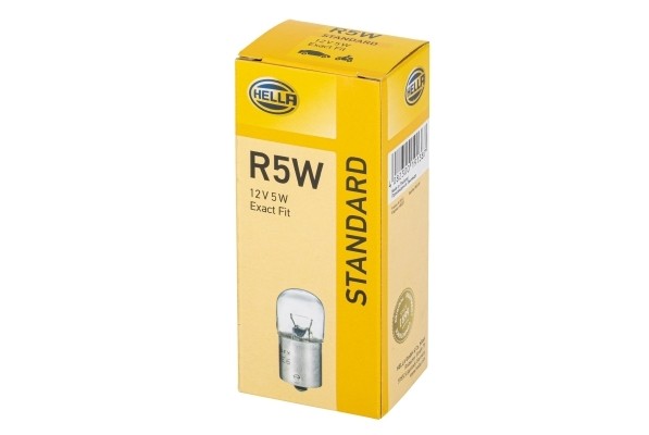 лампа R5W-12V5WBA15s (стандарт) 8GA 002 071-121 HELLA