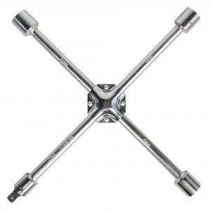 Ключ баллонный крестовой (17, 19, 21, 23) "AIRLINE" PRO (усиленный) 400 мм ATAB005 AIRLINE