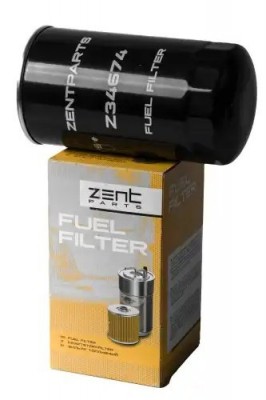 фильтр топливный! H176 D80 7/8-14 Scania, LIAZ Z34674 ZENTPARTS
