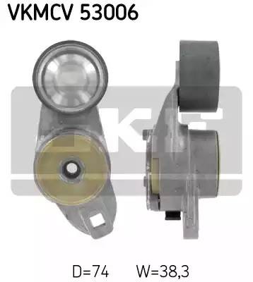 натяжитель ремня в сборе! D74 W38.3\VOLVO FH,FM VE-13, RVI Magnum,Kerax DXI13 VKMCV53006 SKF