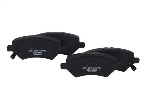 колодки дисковые передние! Chery A3/Tiggo 1.6-2.0 05> Z07653 ZENTPARTS