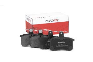 Колодки тормозные задние дисковые к-кт 3010053 3010053 METACO