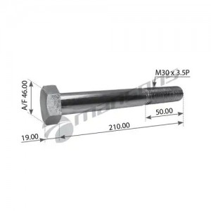 Болт рессоры M30x210x3,5 8.8 M30210 MANSONS