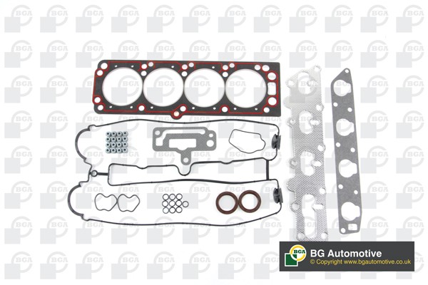 НАБОР ПРОКЛАДОК OPL ASTRA F/OMEGA B/VECTRA A/B 2.0 16V (X20XEV) ВЕРХ BGA HK3523 BG AUTOMOTIVE