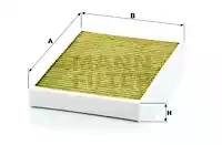 Фильтр салонный FP2733 FP2733 MANN FILTER