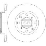 Тормозной диск SD4131 SD4131 SANGSIN