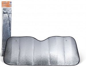 Шторка автомобильная для лобового стекла 135x70см светоотражающая AIRLINE ASPS-70-02 AIRLINE