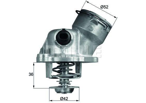 термостат!\ MB C209/X164/W251/W221/C216/R230 4.5/5.0i 05> TM 29 100D MAHLE KNECHT
