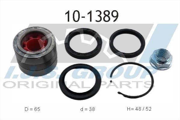к-кт подшипника ступицы! задней\ Subaru Legacy 90-94 101389 IJS GROUP