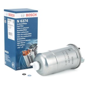 Фильтр топливный VW AUDI A4 (00-08) SKODA (1.9/2.0 TDI) FIAT Punto (94-99) (1.7  0 450 906 374 BOSCH