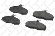 колодки дисковые пер.!с антискр. пл.\Skoda Felicia 1.3/1.9D 94>, VW Caddy 1.6/1. 165-000B-SX STELLOX