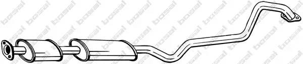Резонатор NISSAN Almera (N16E) BOSAL 288-389 BOSAL