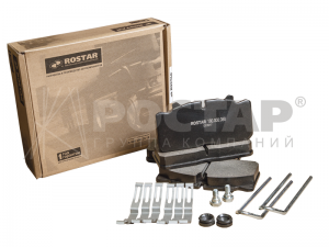 Колодки тормозные MAN RENAULT передние/задние дисковые (4шт.) ROSTAR 180.000088 ROSTAR