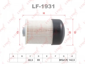 MERCEDES BENZ VITO (447) (2014>) ВСТАВКА LF-1931 LYNXAUTO