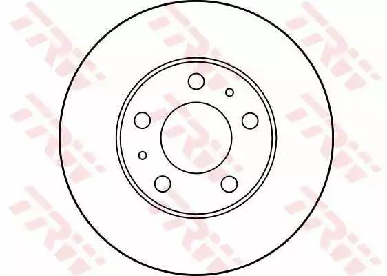 FIAT DUCATO (2002-2006) 280x24, 5Х118 DF2721 TRW