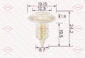 JEEP GRAND CHEROKEE (WJ, WG) (1999-2004) TJB1368 TATSUMI