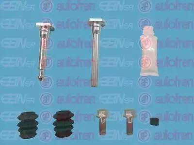 рем.к-кт направл. суппорта! с направл.\ Nissan Qashqai/+2 1.4-2.0/X-Trail T31 07 D7176C AUTOFREN SEINSA