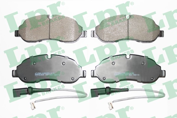 Колодки тормозные дисковые 05P1984A 05P1984A LPR