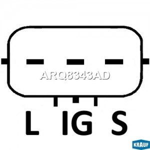 реле регулятор!\ GEELY ARQ8343AD KRAUF