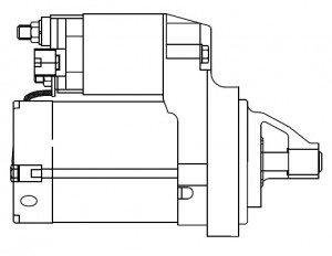 Стартер TOYOTA COROLLA E15 (06-) 1.6I/RAV 4 A30 (08-) 2.0I 1,4кВт LSt 1909 START VOLT