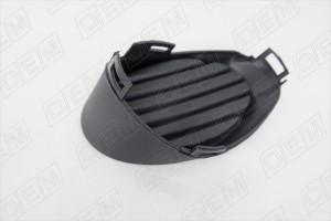 Заглушка противотуманной фары правая Ford Focus 3 2011-2015, текстурная OEM1333R OEMPARTS