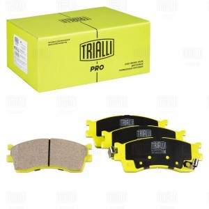 Колодки торм. Kia Rio (00-) диск. перед. c 2002 г/в (керам.) (PF 073101CR) PRO PF073101CR TRIALLI