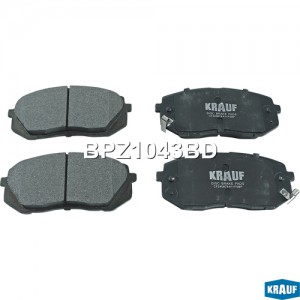 Колодки тормозные дисковые BPZ1043BD BPZ1043BD KRAUF