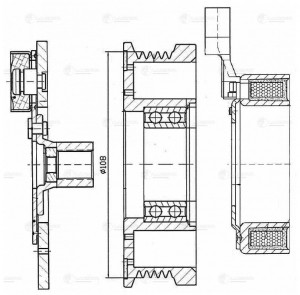 FORD FOCUS II (2008-2011) LMAC 1001 LUZAR