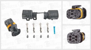 Разъём 4-pin КамАЗ 7811672 TE PARTS