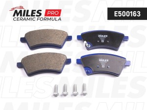 Колодки тормозные передние (Смесь CERAMIC серия PRO) SUZUKI SX4 06- (Венгерская  E500163 MILES