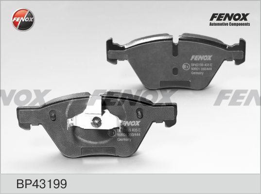 Колодки передние BMW E81-82-87-88-90, 2.0D-3.0D, 05- BP43199 BP43199 FENOX