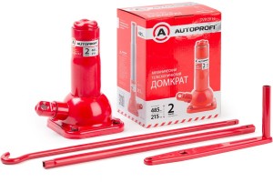 Домкрат бутылочный 2т 215-485мм AUTOPROFI DVB20HI AUTOPROFI
