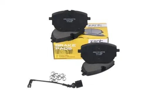 колодки тор. диск. перед. с антиск. пл.! (P85187)\ VW Multivan 6 2.0i/2.0D 15> Z07768 ZENTPARTS