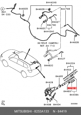 MITSUBISHI 8253A133 MITSUBISHI