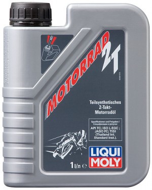 3981 LiquiMoly П/с. мот.масло д/2-т.мотоц. Motorbike 2T Street TC FC L-EGC (1л) 3981 LIQUI MOLY