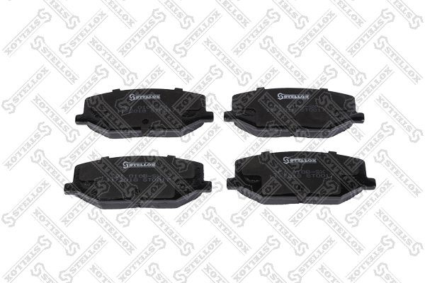колодки дисковые п.! с антискр. пл.\ Suzuki Jimny 1.3i/1.5D 98>/Carry 1.0 85-99 201-010B-SX STELLOX
