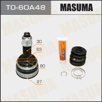 ШРУС наружный ABS!\ Toyota Camry ACV40/GSV40 06> TO60A48 MASUMA