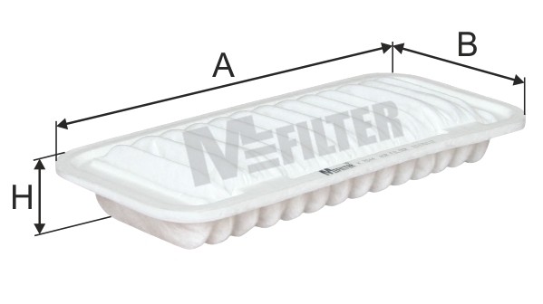 фильтр воздушный!\ Toyota Yaris 1.0 16V 99> K7044 MFILTER AUTOMOTIVE FILTERS