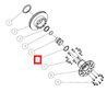 Сальник DONGFENG GX ступицы передней наружный OE 3103091ZD04T DONGFENG